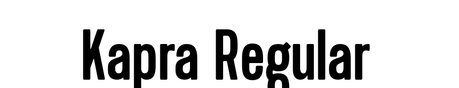 Kapra Regular Font Download Free